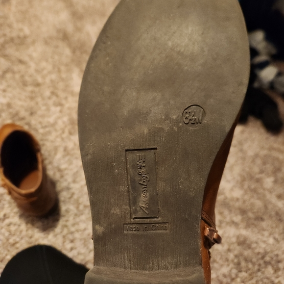 American Eagle Brown Ankle Boots - Picture 2 of 3